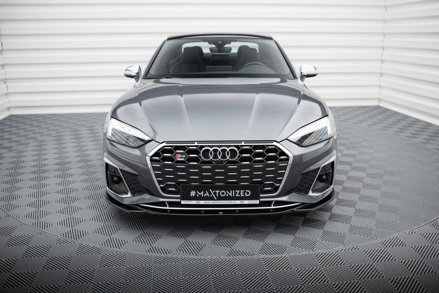 Forreste splitter V.1 Audi S5 / A5 S-Line F5 Facelift