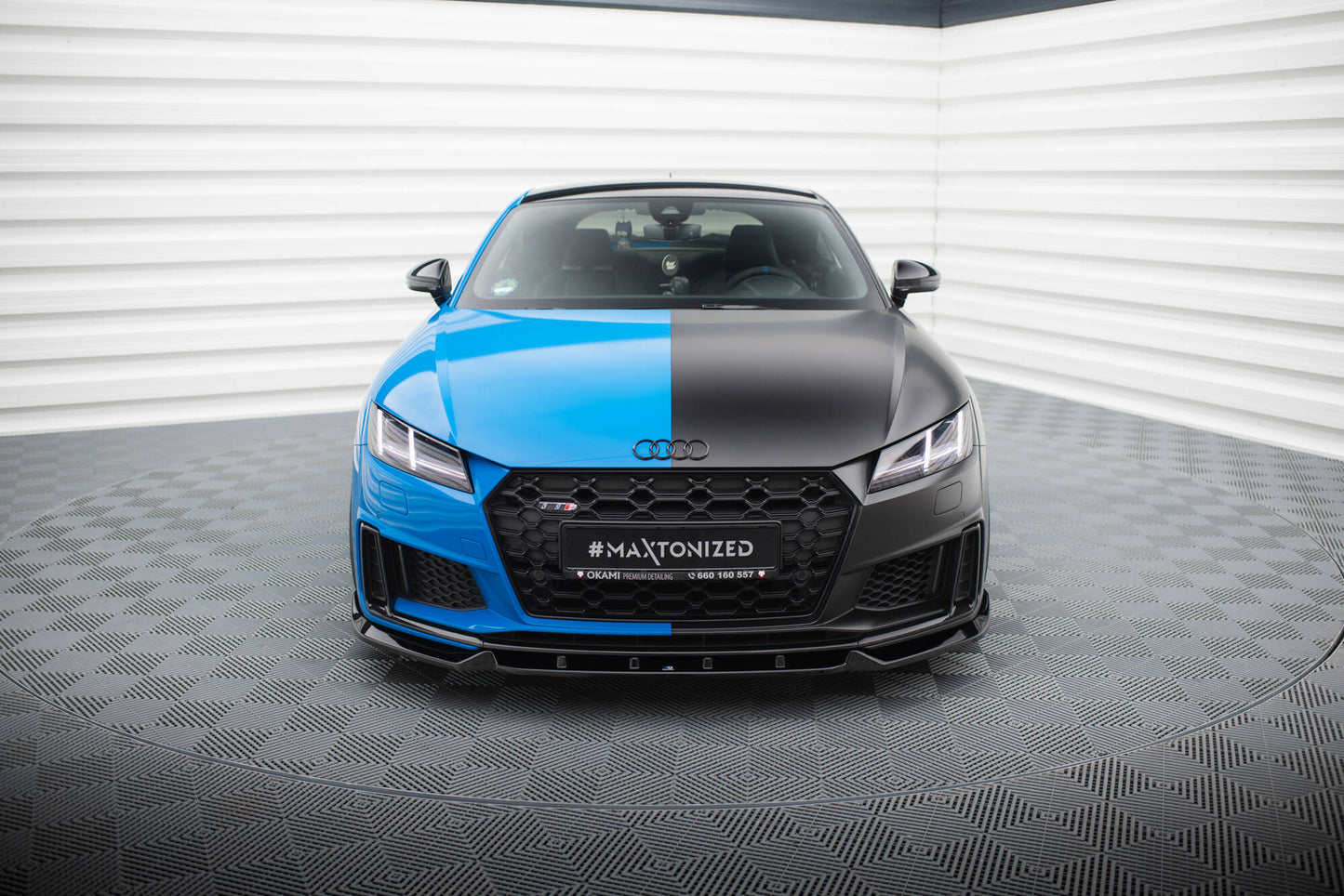 Forreste splitter V.1 Audi TT S / TT S-Line 8S Facelift