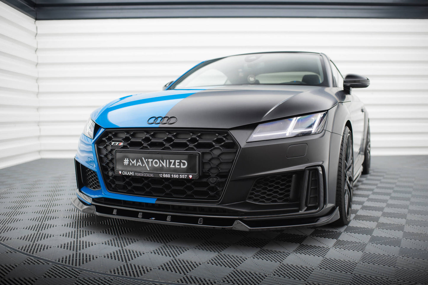Forreste splitter V.1 Audi TT S / TT S-Line 8S Facelift