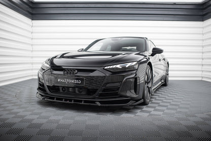 Forreste splitter V.1 Audi e-Tron GT / RS GT Mk1