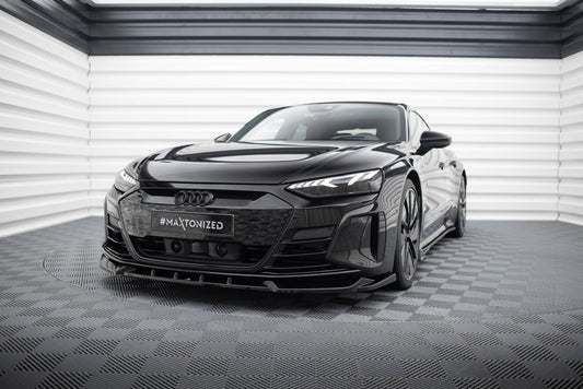 Forreste splitter V.1 Audi e-Tron GT / RS GT Mk1
