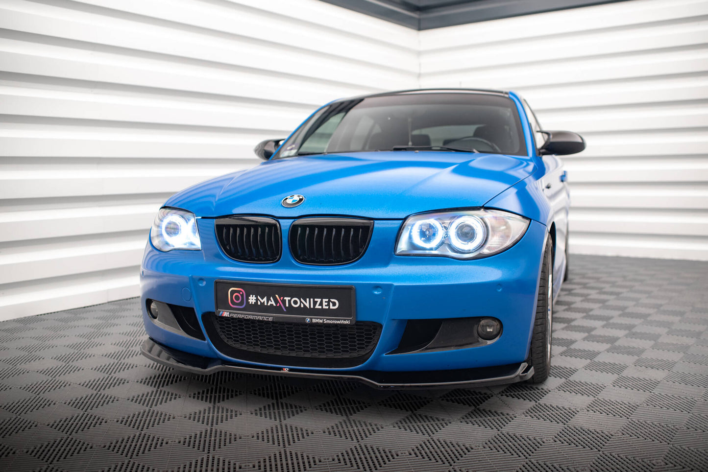 Forreste splitter V.1 BMW 1 M-Pack E87 / E81 Facelift