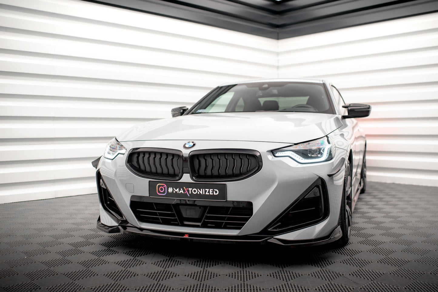 Forreste splitter V.1 BMW 2 Coupe M-Pack / M240i G42