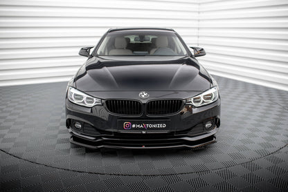 Forreste splitter V.1 BMW 4 Coupe / Gran Coupe / Cabrio F32 / F36 / F33