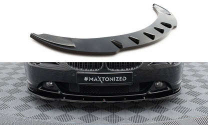 Forreste splitter V.1 BMW 6 Coupe E63 / Cabrio E64