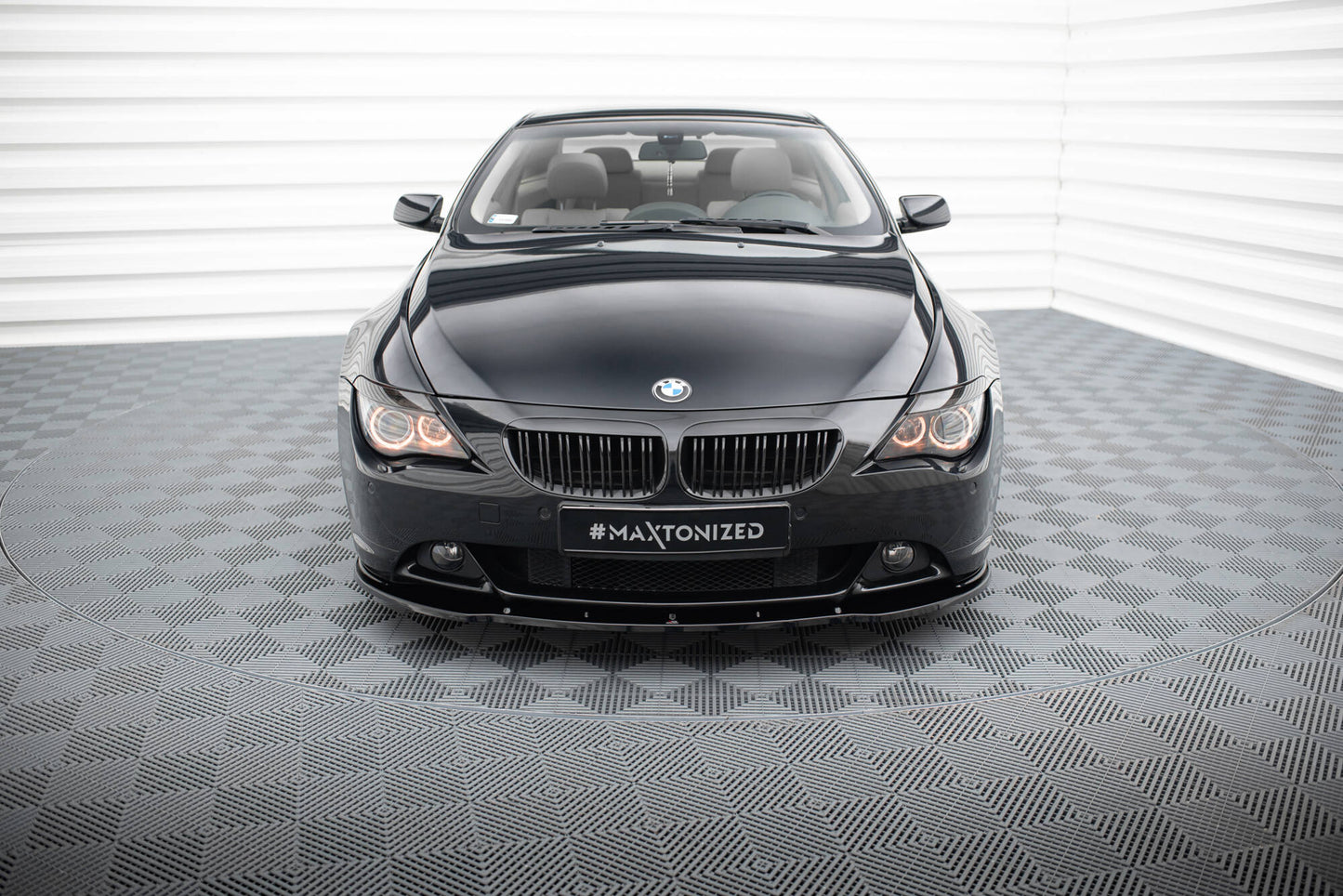 Forreste splitter V.1 BMW 6 Coupe E63 / Cabrio E64