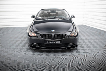 Forreste splitter V.1 BMW 6 Coupe E63 / Cabrio E64