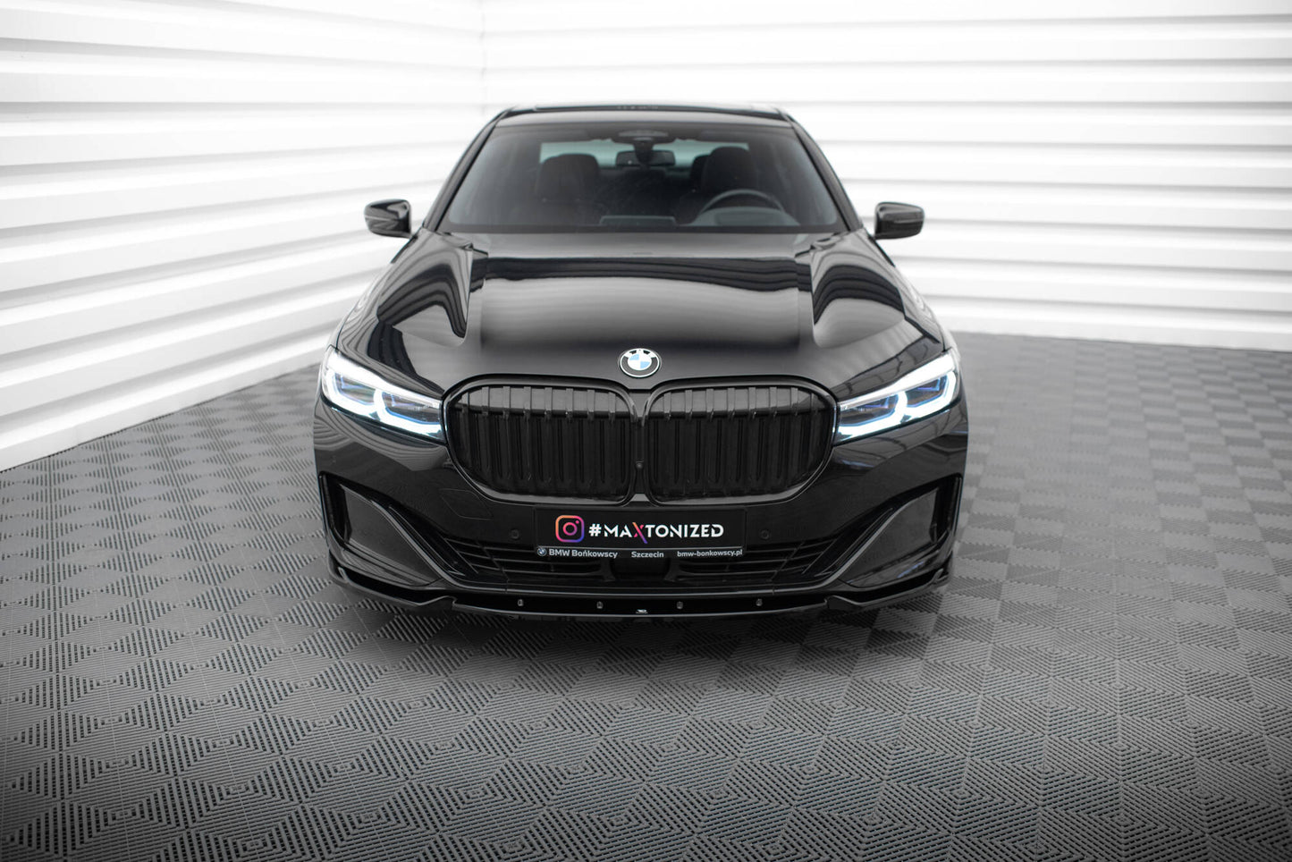 Forreste splitter V.1 BMW 7 G11 / G12 Facelift