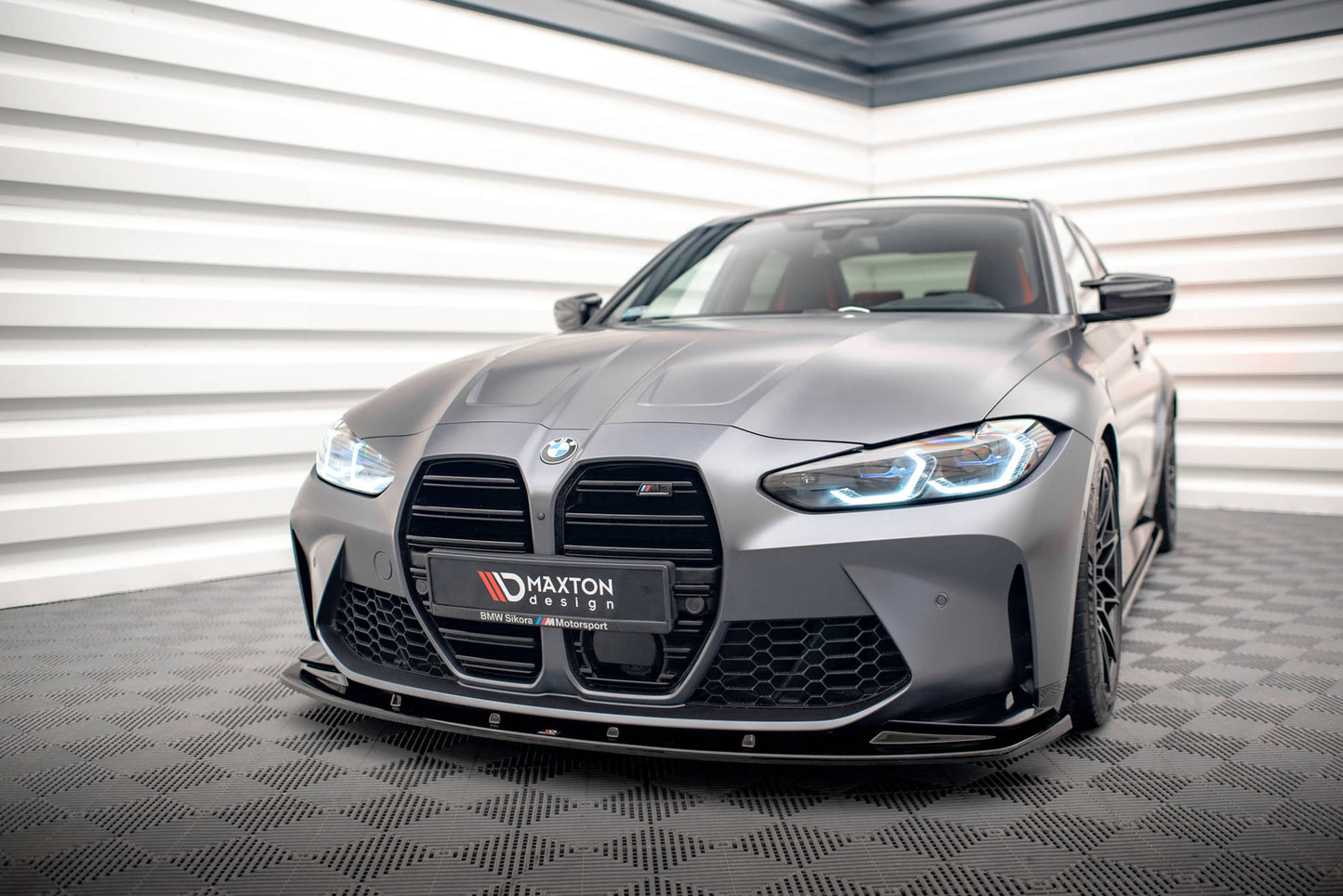Forreste splitter V.1 BMW M3 Sedan / Touring G80 / G81