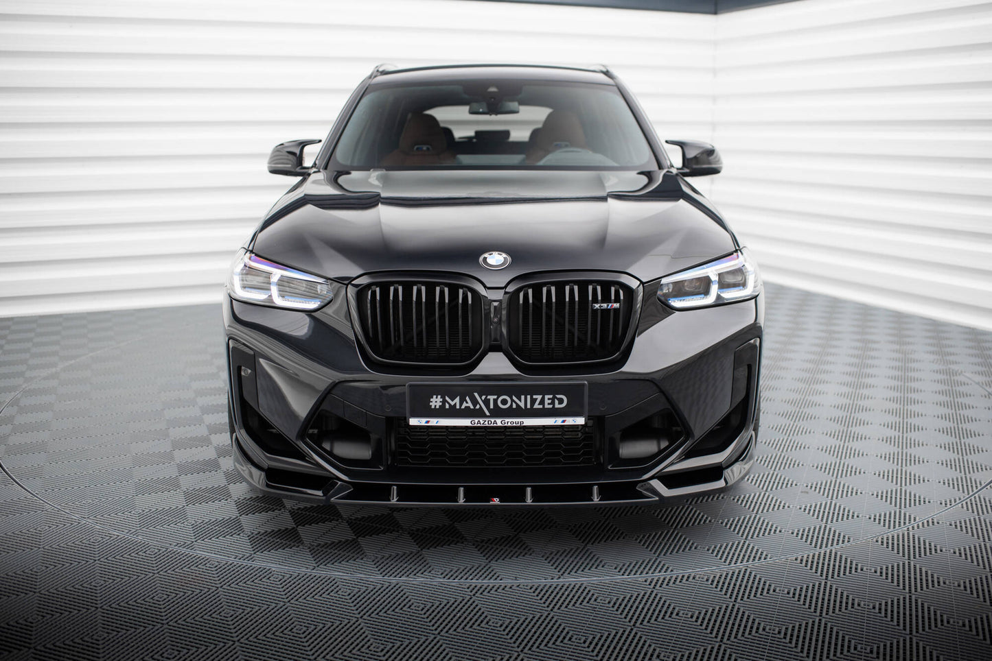 Forreste splitter V.1 BMW X3 M F97 Facelift