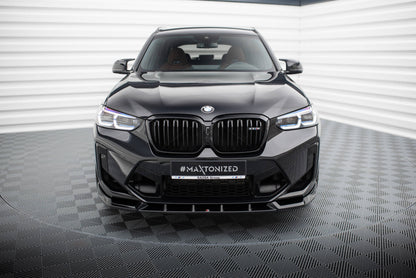 Forreste splitter V.1 BMW X3 M F97 Facelift