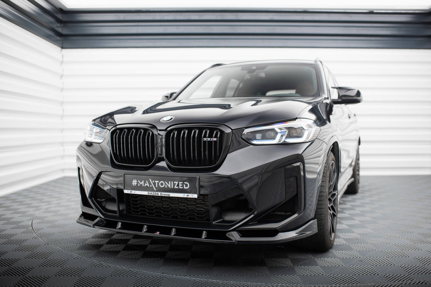 Forreste splitter V.1 BMW X3 M F97 Facelift