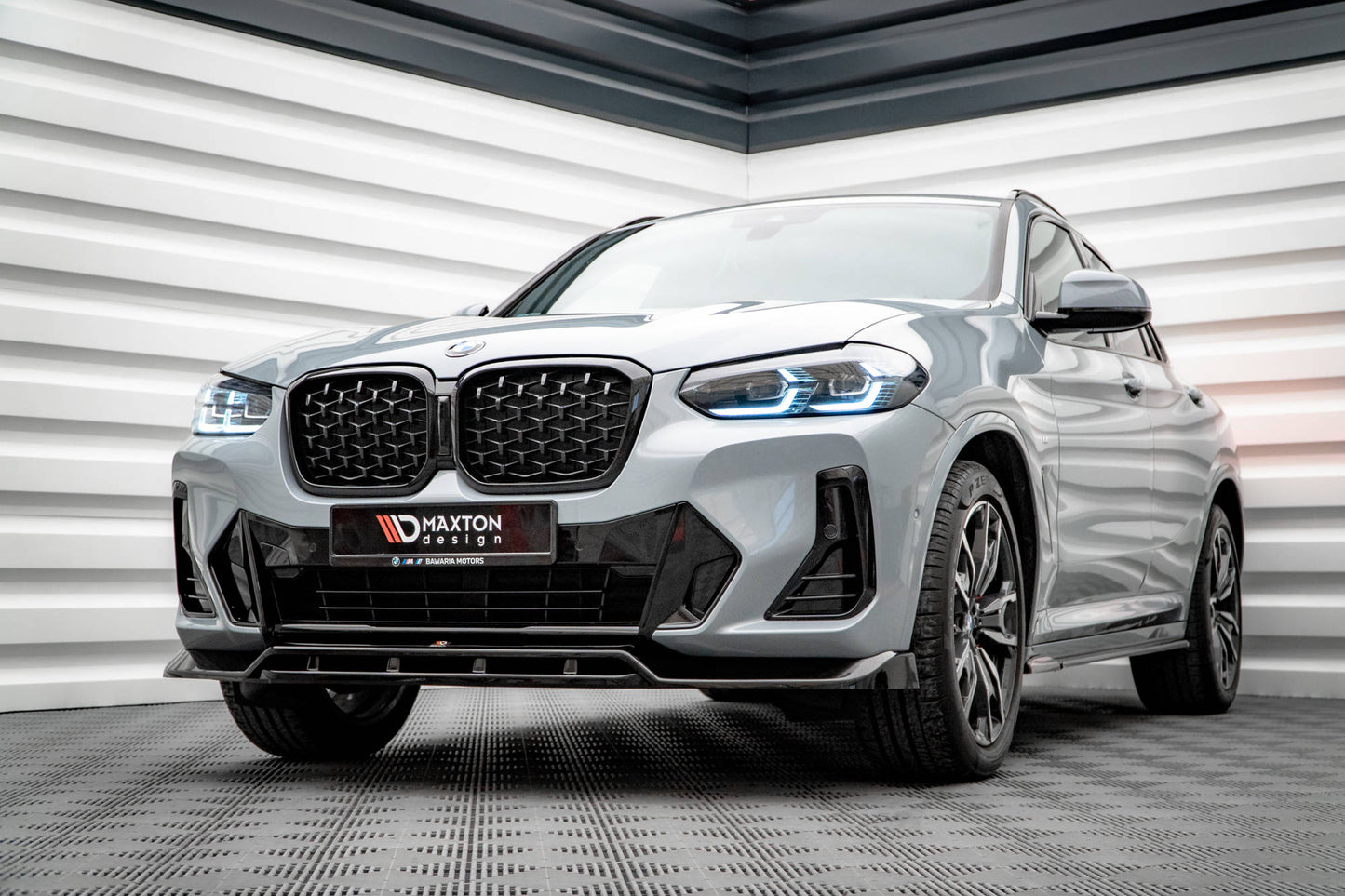 Forreste splitter V.1 BMW X4 M-Pack G02 Facelift