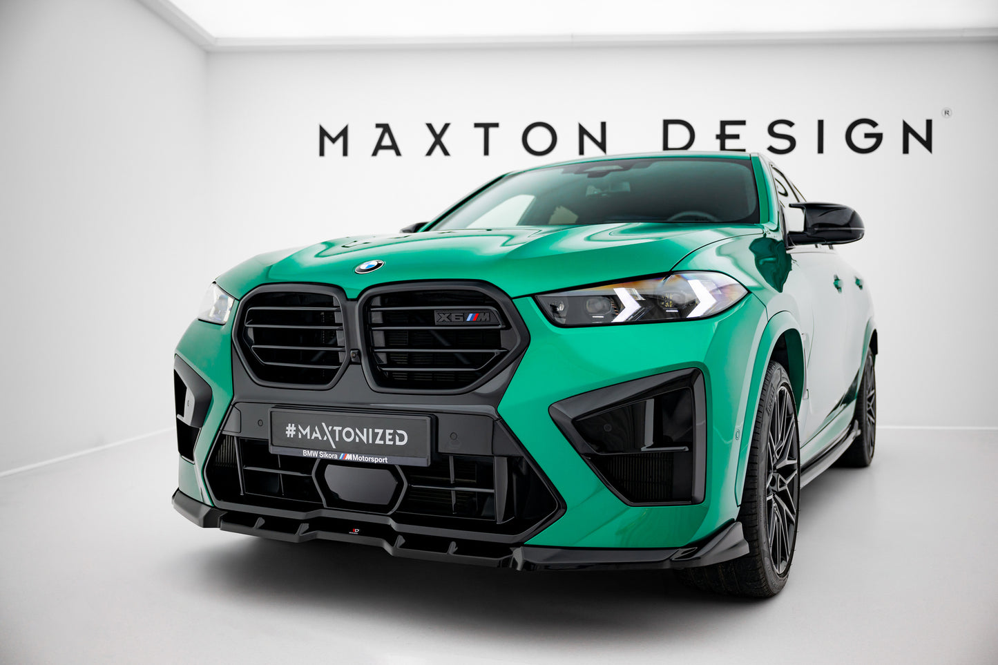 Forreste splitter V.1 BMW X6 M F96 Facelift