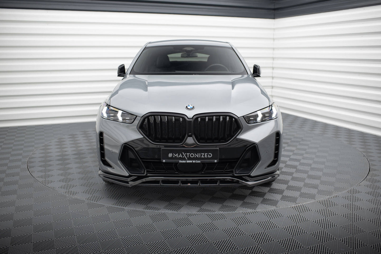 Forreste splitter V.1 BMW X6 M-Pack G06 Facelift