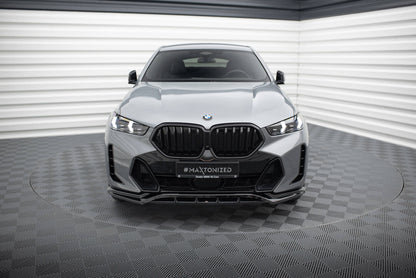 Forreste splitter V.1 BMW X6 M-Pack G06 Facelift