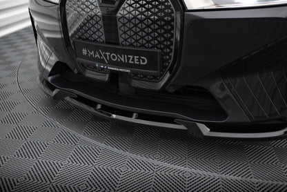 Forreste splitter V.1 BMW iX M-Pack i20
