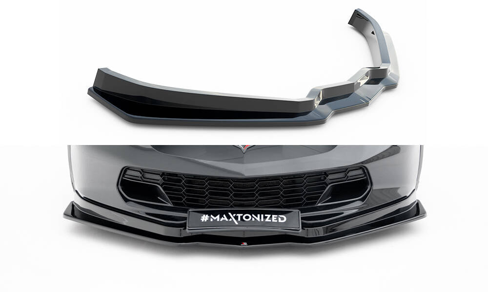Forreste splitter V.1 Chevrolet Corvette StinGrå / Z06 C7