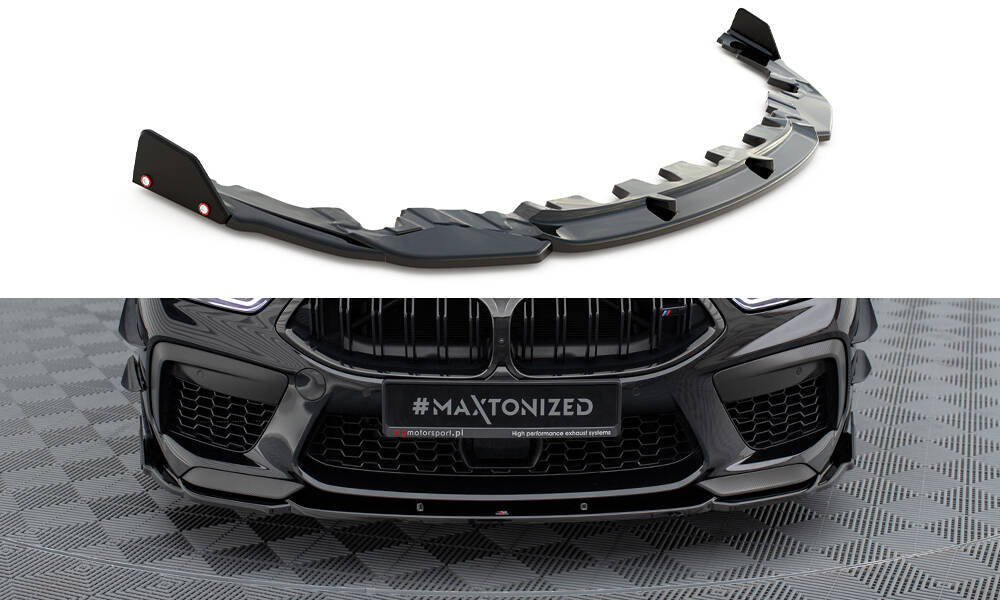 Forreste splitter V.1 + Flaps BMW M8 Gran Coupe F93 / Coupe F92