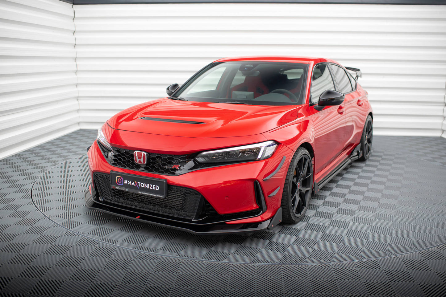 Forreste splitter V.1 + Flaps Honda Civic Type-R Mk 11