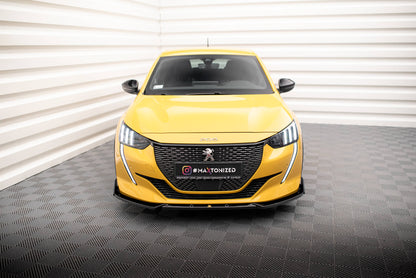 Forreste splitter V.1 + Flaps Peugeot 208 GT Mk2