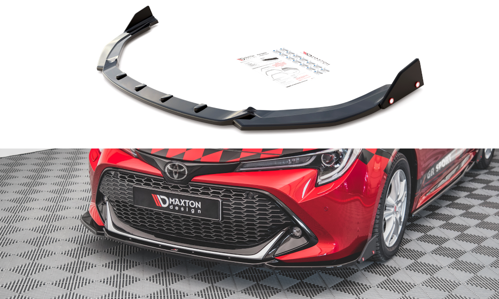 Forreste splitter V.1 + Flaps Toyota Corolla GR Sport XII