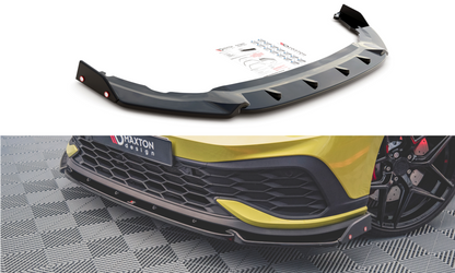 Forreste splitter V.1 + Flaps Volkswagen Golf GTI Clubsport Mk8
