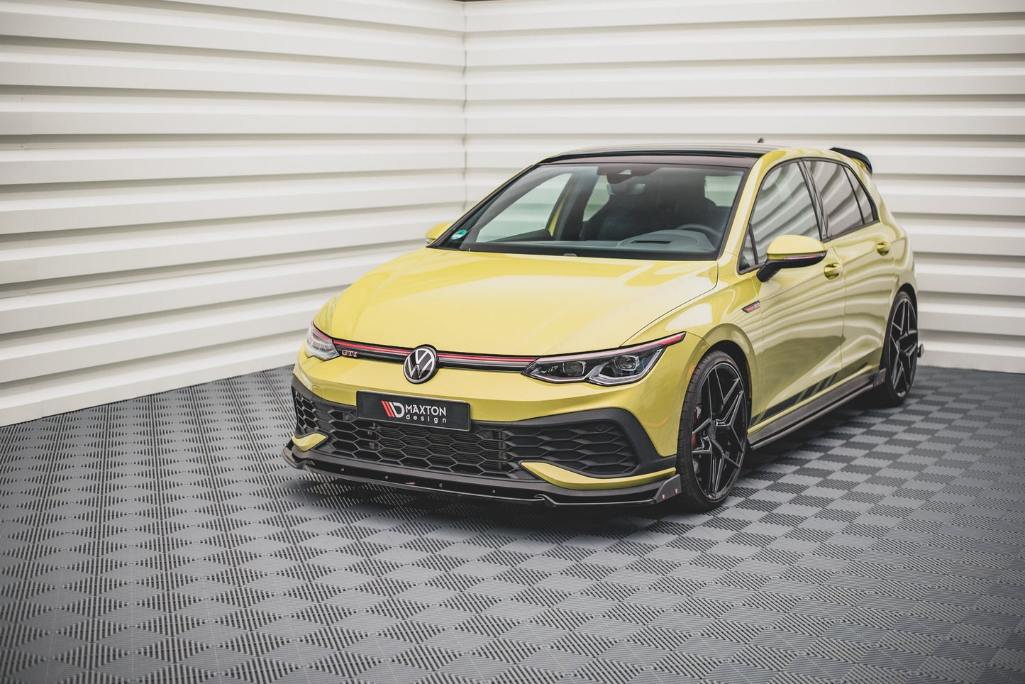 Forreste splitter V.1 + Flaps Volkswagen Golf GTI Clubsport Mk8