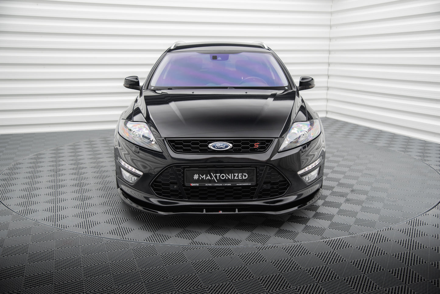 Forreste splitter V.1 Ford Mondeo ST-Line Estate Mk4 Facelift