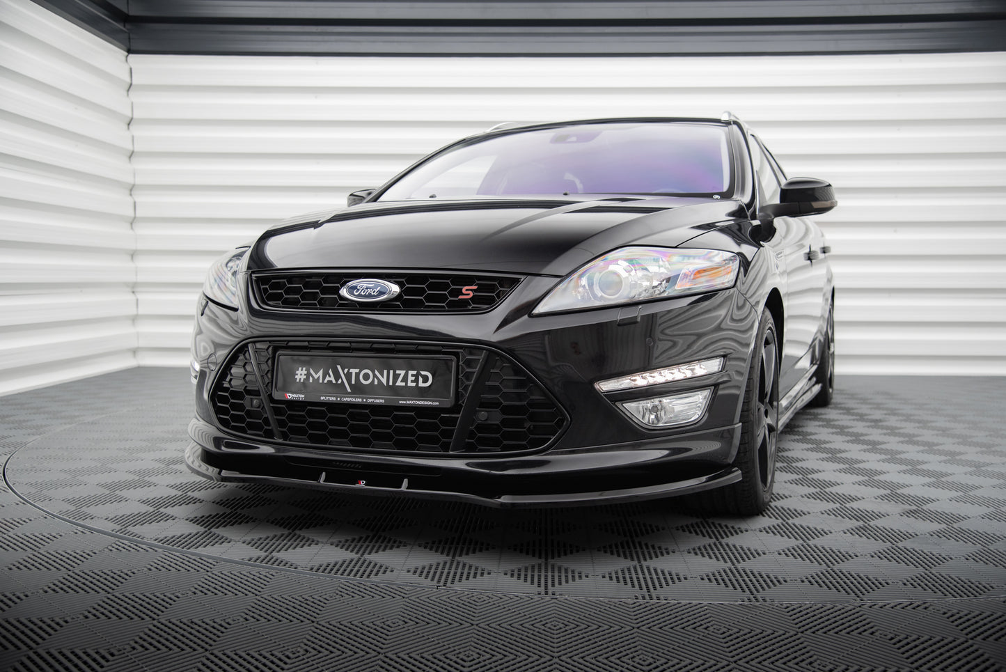 Forreste splitter V.1 Ford Mondeo ST-Line Estate Mk4 Facelift