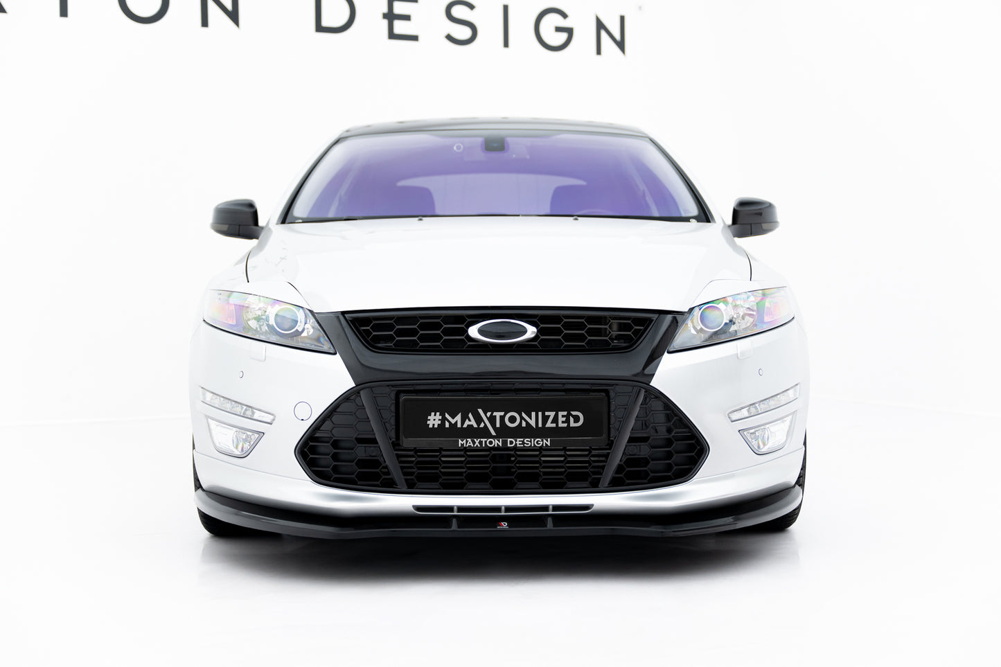 Forreste splitter V.1 Ford Mondeo ST-Line Sedan Mk4 Facelift