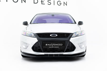 Forreste splitter V.1 Ford Mondeo ST-Line Sedan Mk4 Facelift
