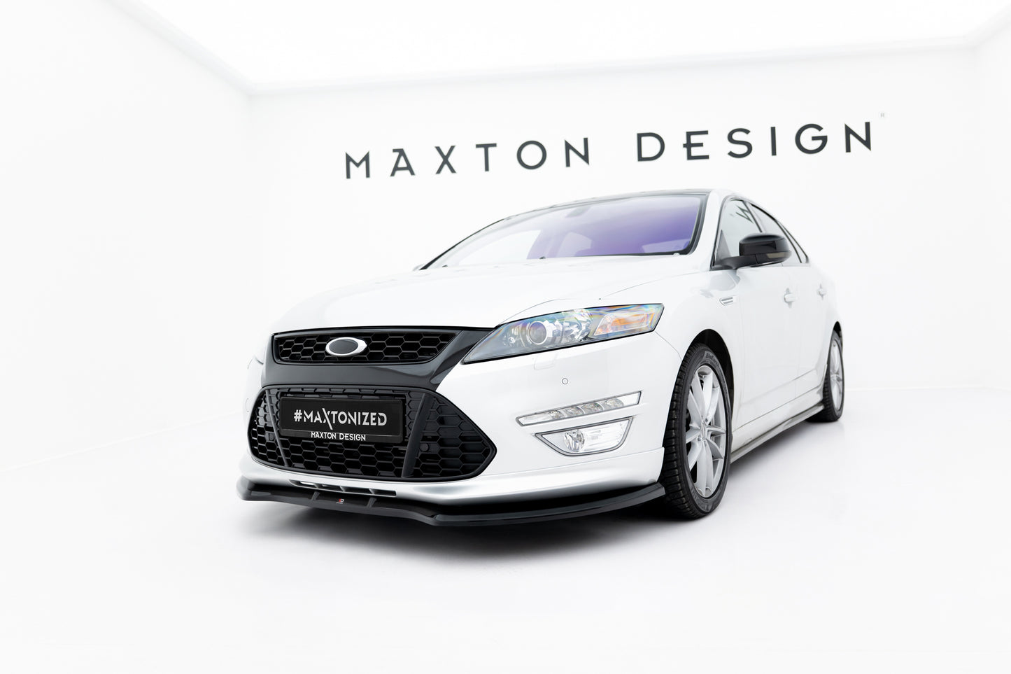 Forreste splitter V.1 Ford Mondeo ST-Line Sedan Mk4 Facelift