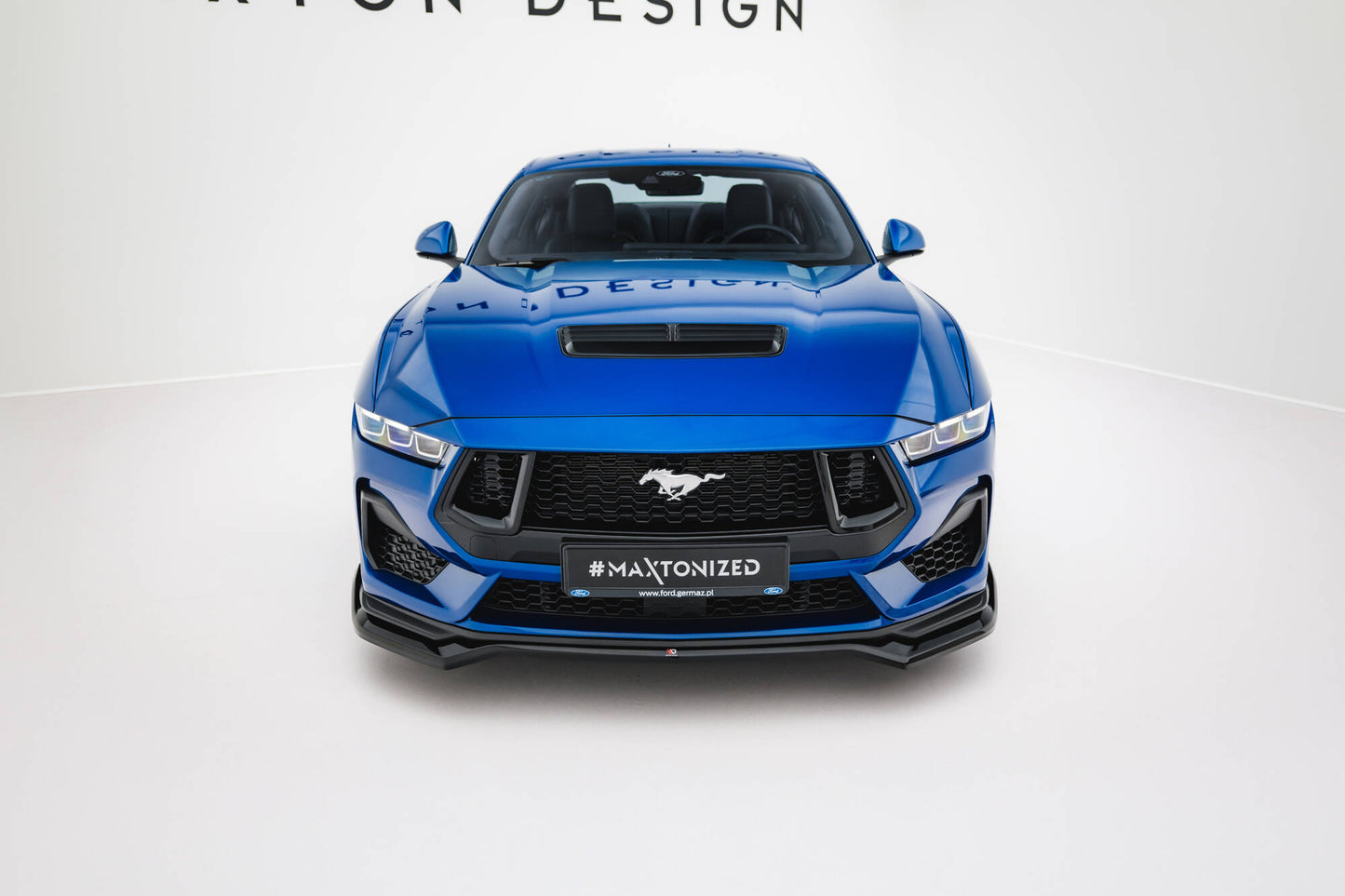 Forreste splitter V.1 Ford Mustang GT Mk7