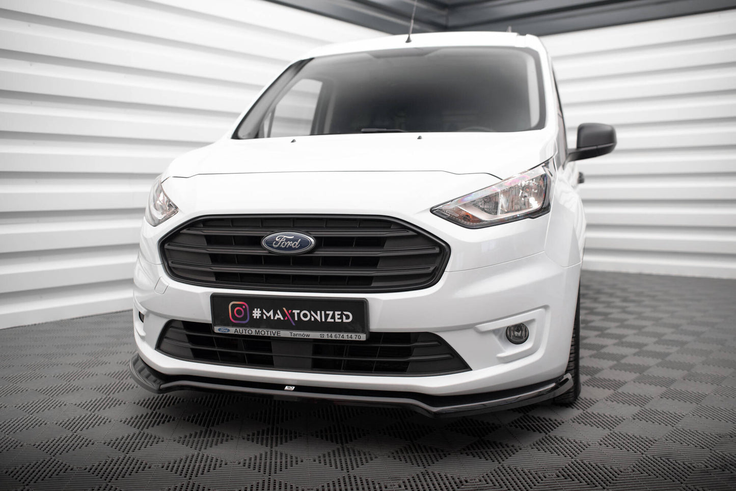 Forreste splitter V.1 Ford Transit Connect Mk2 Facelift