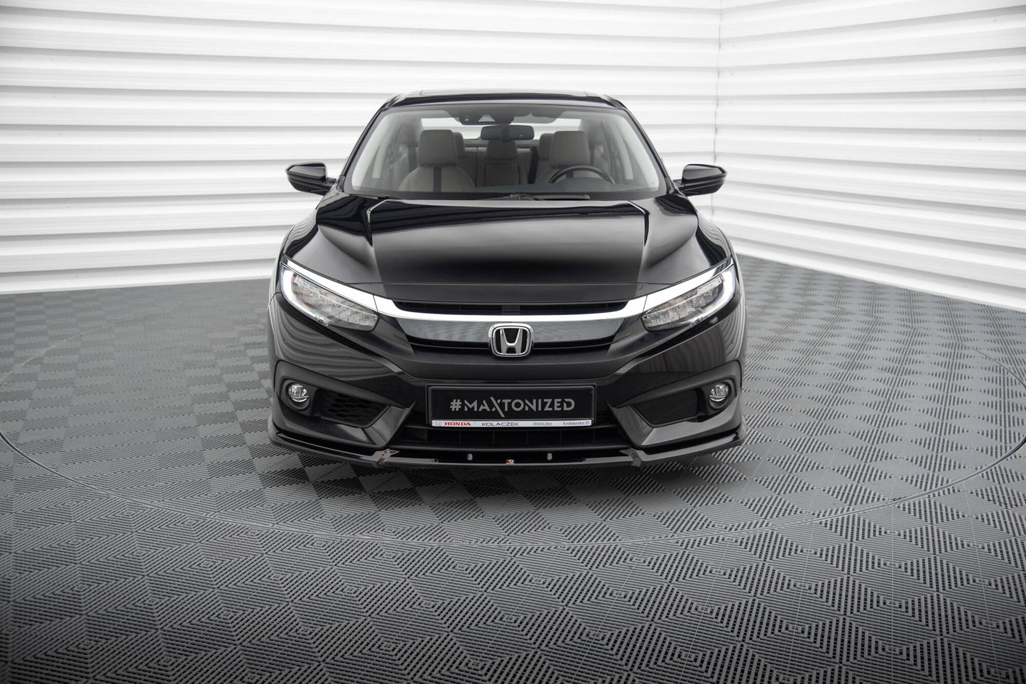 Forreste splitter V.1 Honda Civic Sedan Mk10