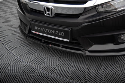 Forreste splitter V.1 Honda Civic Sedan Mk10