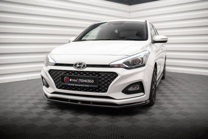 Forreste splitter V.1 Hyundai I20 Mk2 Facelift