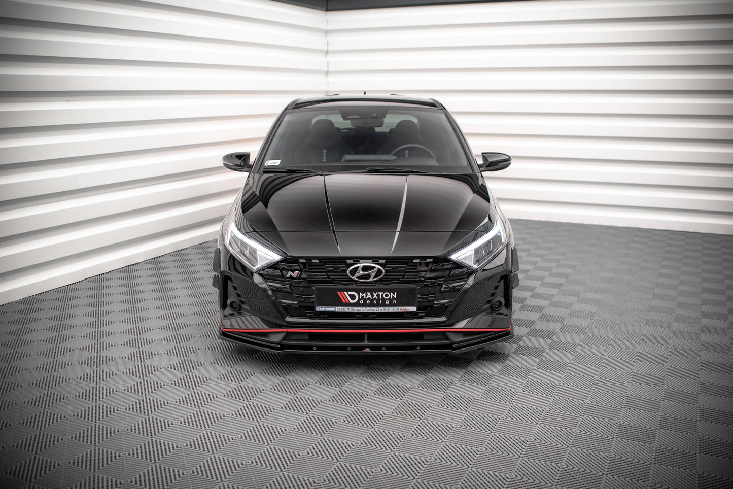 Forreste splitter V.1 Hyundai I20 N Mk3