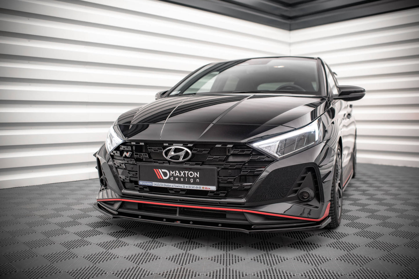 Forreste splitter V.1 Hyundai I20 N Mk3