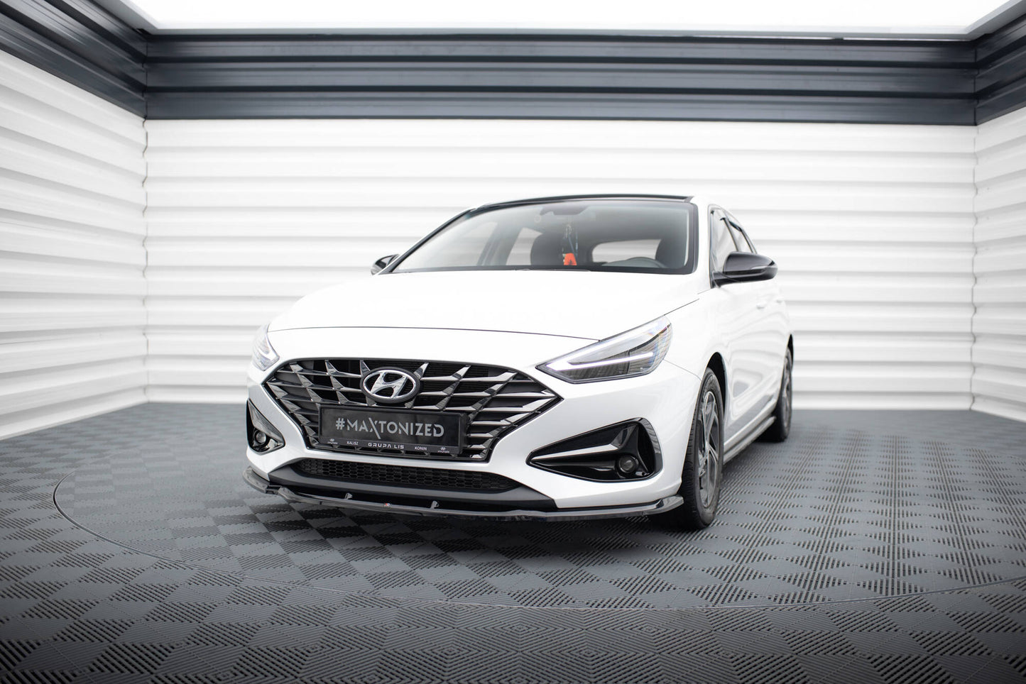 Forreste splitter V.1 Hyundai I30 Mk3 Facelift