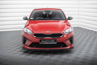 Forreste splitter V.1 Kia Ceed GT / GT-Line Mk3 / Proceed Mk1