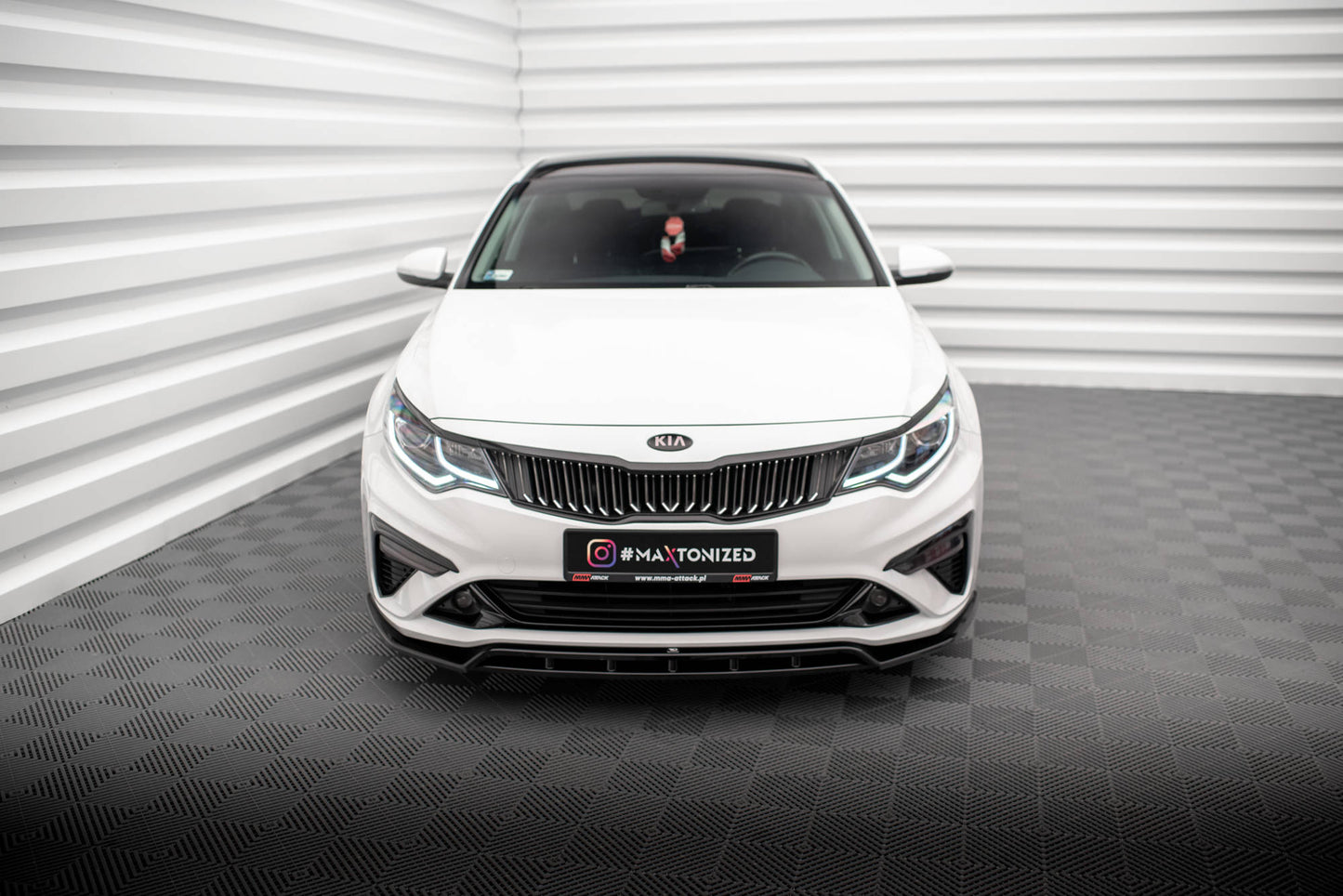 Forreste splitter V.1 Kia Optima Mk4 Facelift
