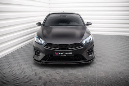 Forreste splitter V.1 Kia Proceed GT Mk3 Facelift / Ceed GT / GT - Line Mk1 Facelift