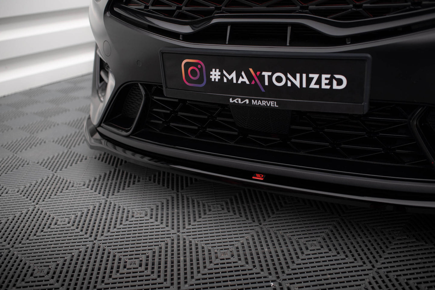 Forreste splitter V.1 Kia Proceed GT Mk3 Facelift / Ceed GT / GT - Line Mk1 Facelift