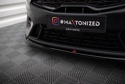 Forreste splitter V.1 Kia Proceed GT Mk3 Facelift / Ceed GT / GT - Line Mk1 Facelift