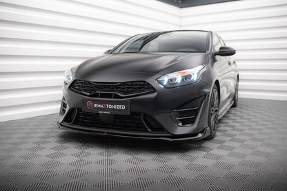 Forreste splitter V.1 Kia Proceed GT Mk3 Facelift / Ceed GT / GT - Line Mk1 Facelift