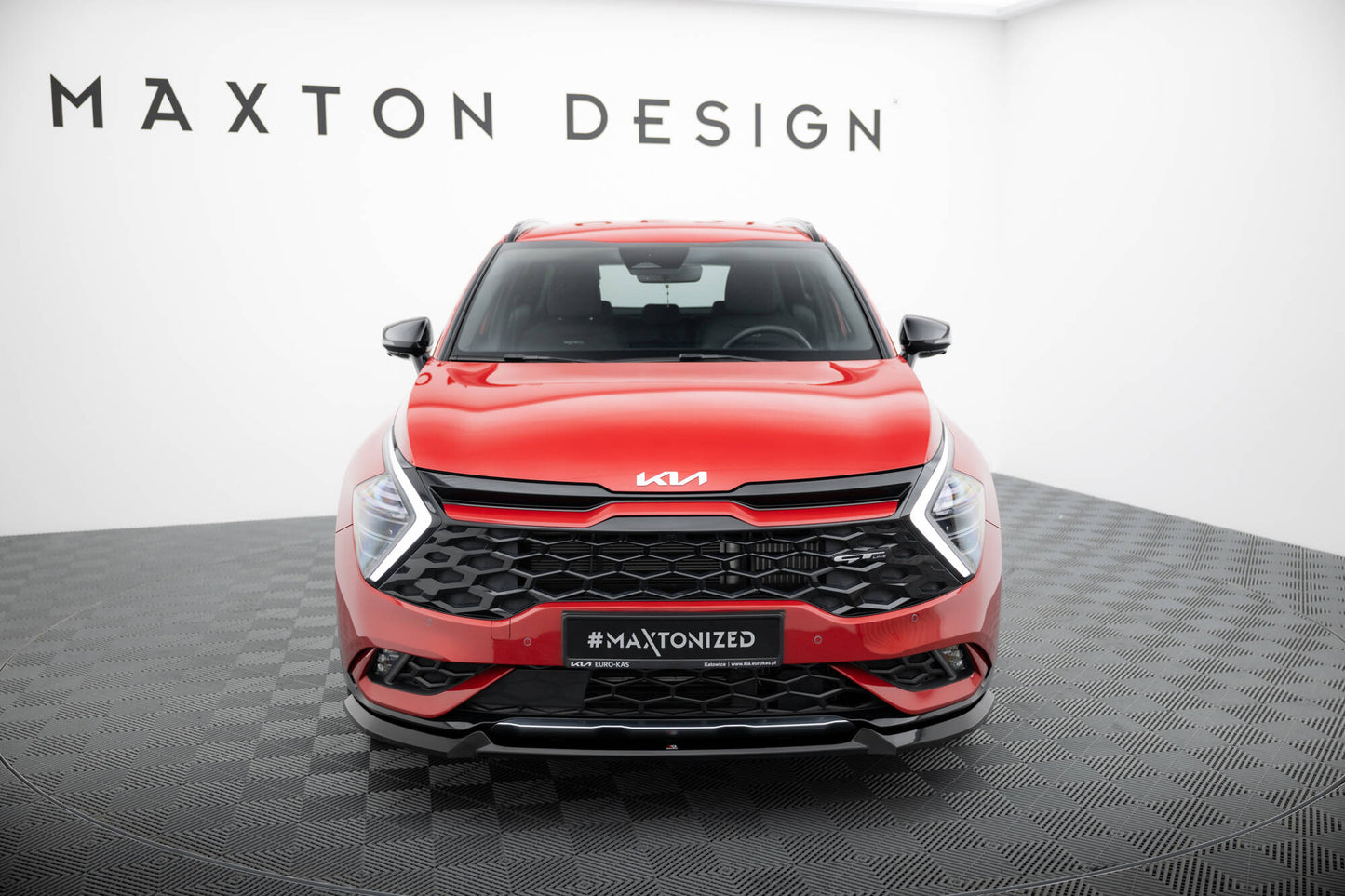 Forreste splitter V.1 Kia Sportage GT-Line Mk5