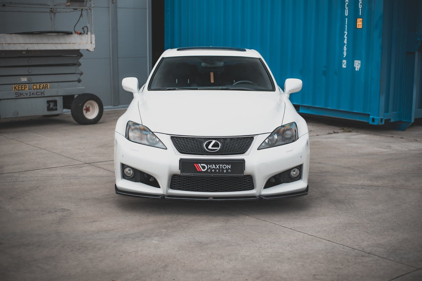 Forreste splitter V.1 Lexus IS F Mk2
