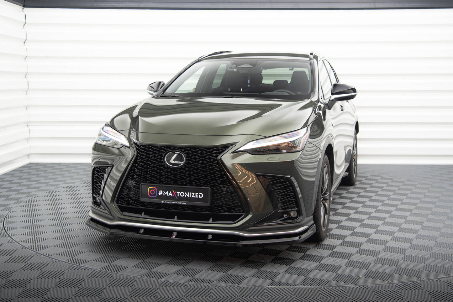 Forreste splitter V.1 Lexus NX F-Sport Mk2